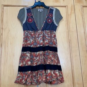 NWOT Free People Size 4 100-% cotton dress☘️☘️